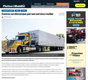 Canvec Fleet mobility
