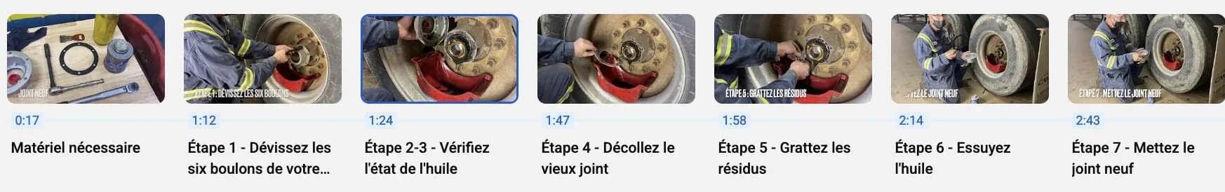 15 étapes pour changer un Hub Cap Stemco sur une remorque 53 pieds