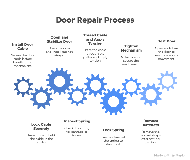 visual Trailer Door Repair