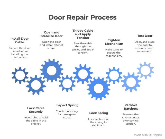 visual Trailer Door Repair