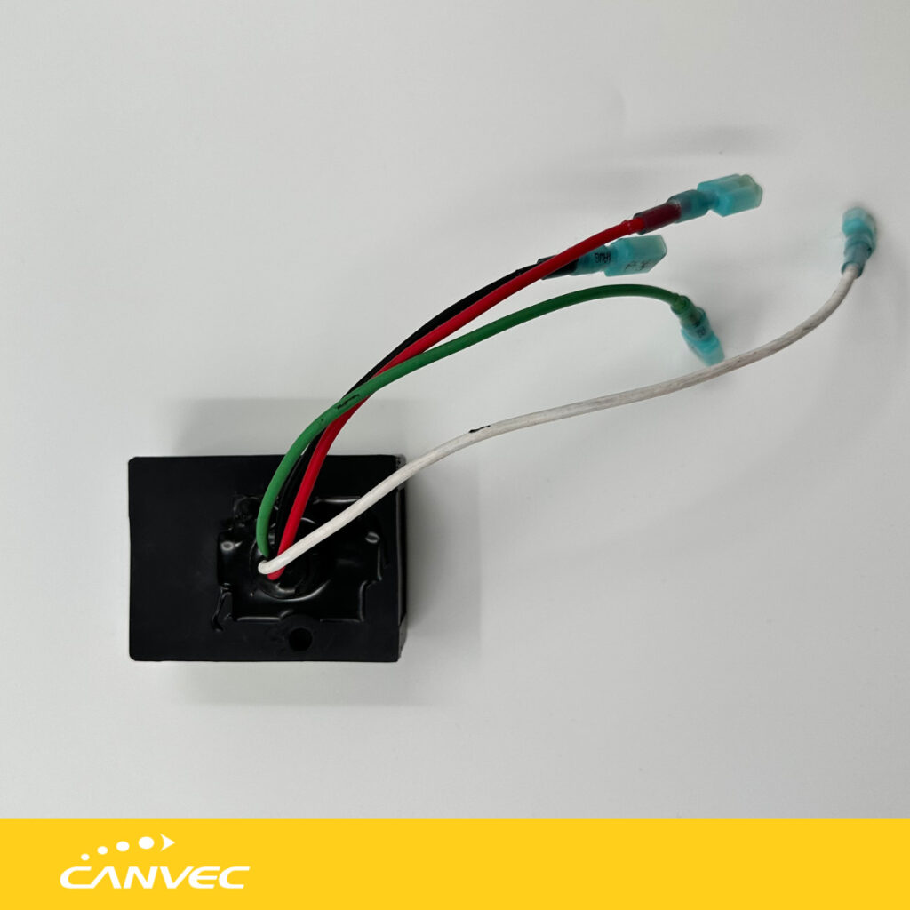 Toggle switch MAXON 4 fils 12 volts