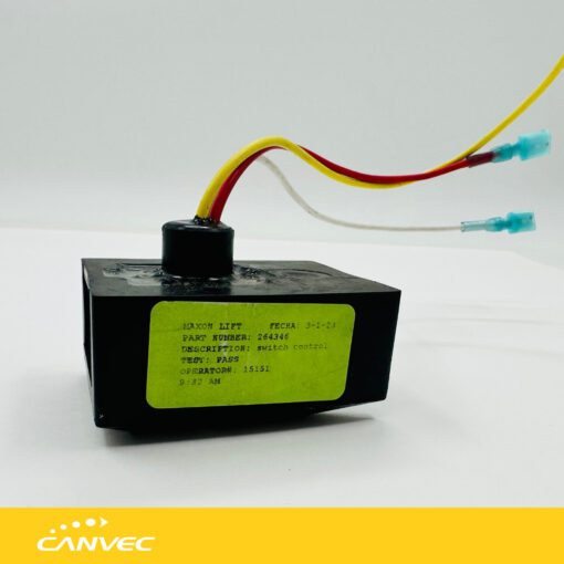 Toggle switch control 3 fils MAXON 264346 - canvec 2