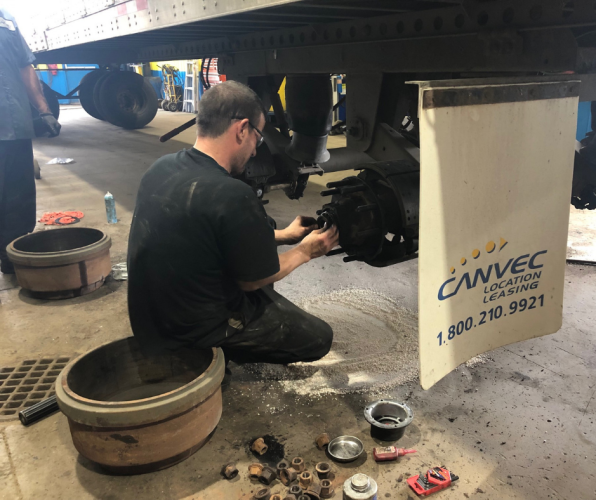 Canvec réparation frein camion lourds