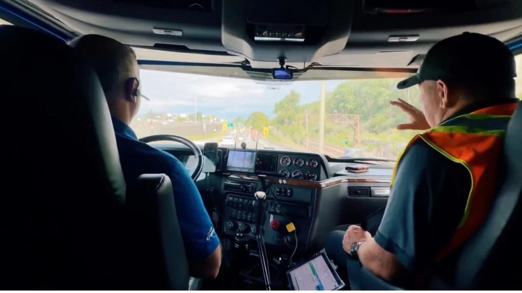 entrevue on the road quebec metier camionneur