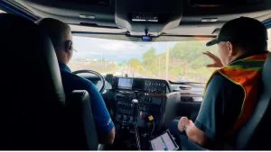 entrevue on the road quebec metier camionneur