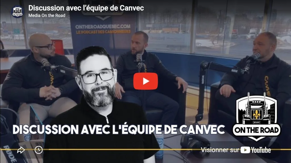 CANVEC invité au podcast On the Road Québec pour discuter du service routier et des liftgates